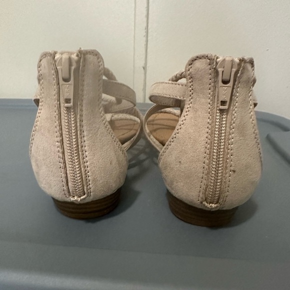 American Eagle Tan Suede Strappy Sandals size 8 - Picture 4 of 5